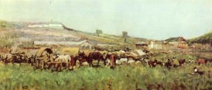 Nicolae Grigorescu: Targ in Sinaia