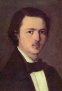Nicolae Grigorescu: Self-portrait of the young Grigorescu