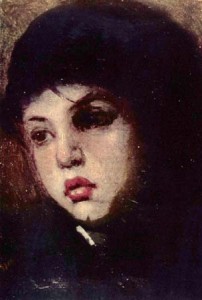 Nicolae Grigorescu: Head of a Girl