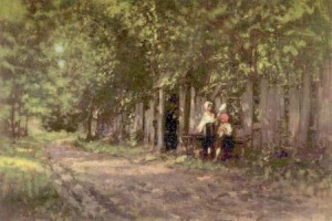 Nicolae Grigorescu: Maidens at the Entrance
