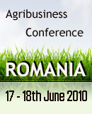 Agriculture Conference Romania Agricultural Conference in Romania: 17th to 18th June 2010